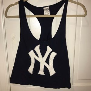 Yankees tank top PINK VICTORIA SECRET